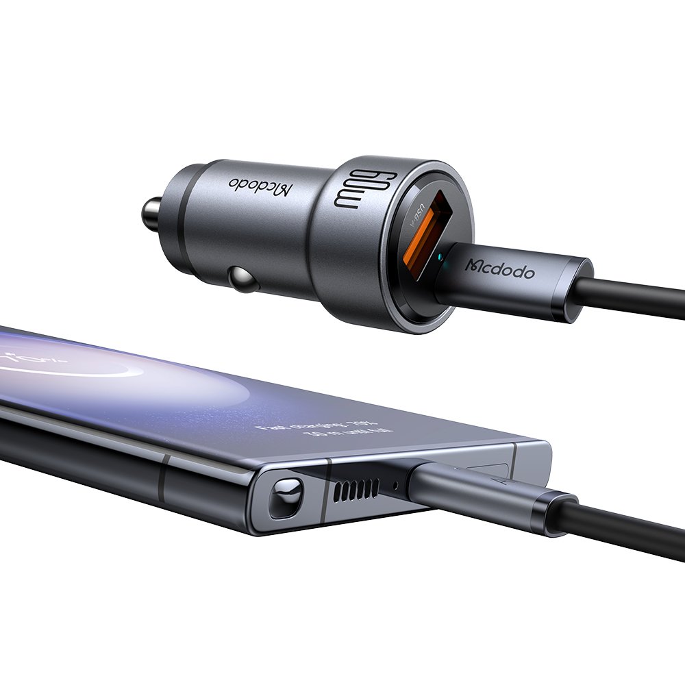 AЗУ MCDODO CC-8210 60W Car charger USB-C + USB-A