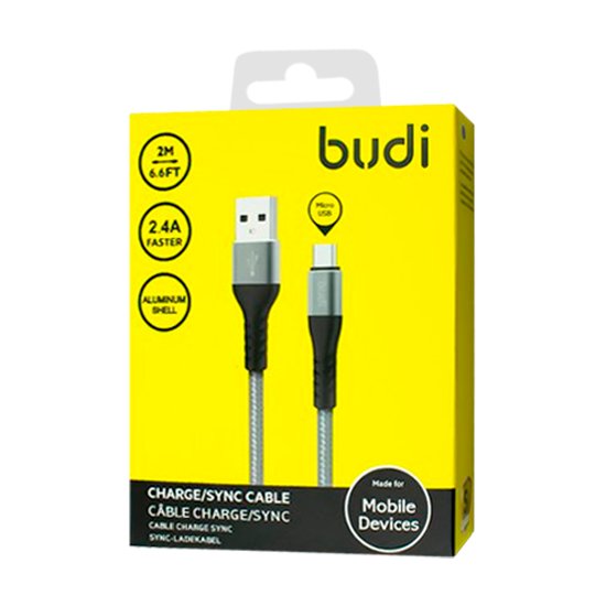 M8J197T (DC197T20H) - USB-кабель Budi Type-C to USB Charge/Sync 2м