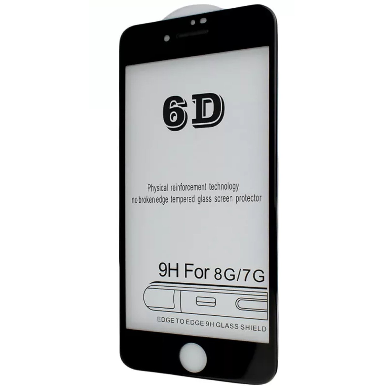 6D Full Glue Anti Dust for iPhone 7/8/SE2