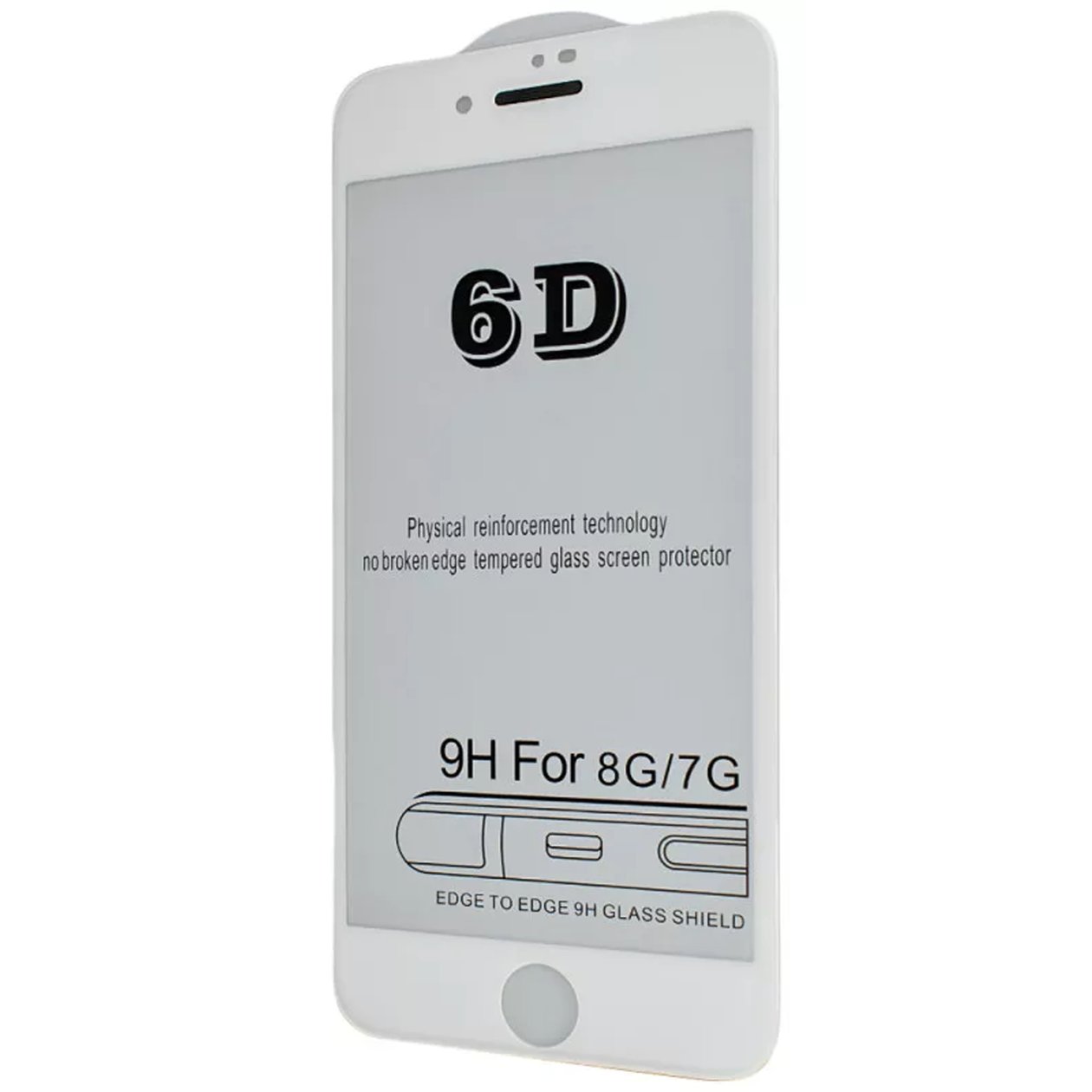 6D Full Glue Anti Dust for iPhone 7/8/SE2