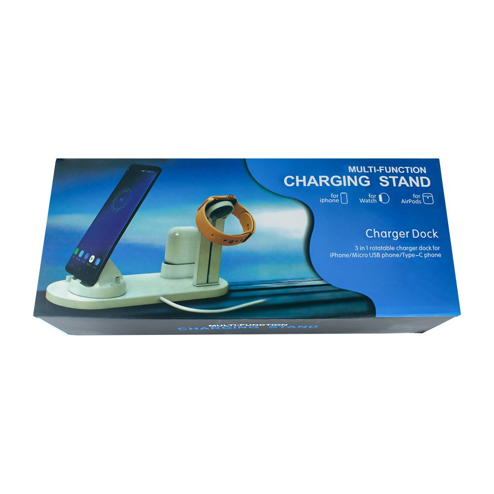 Rotatable Беспроводное ЗУ 6in1 Charging Station 10W