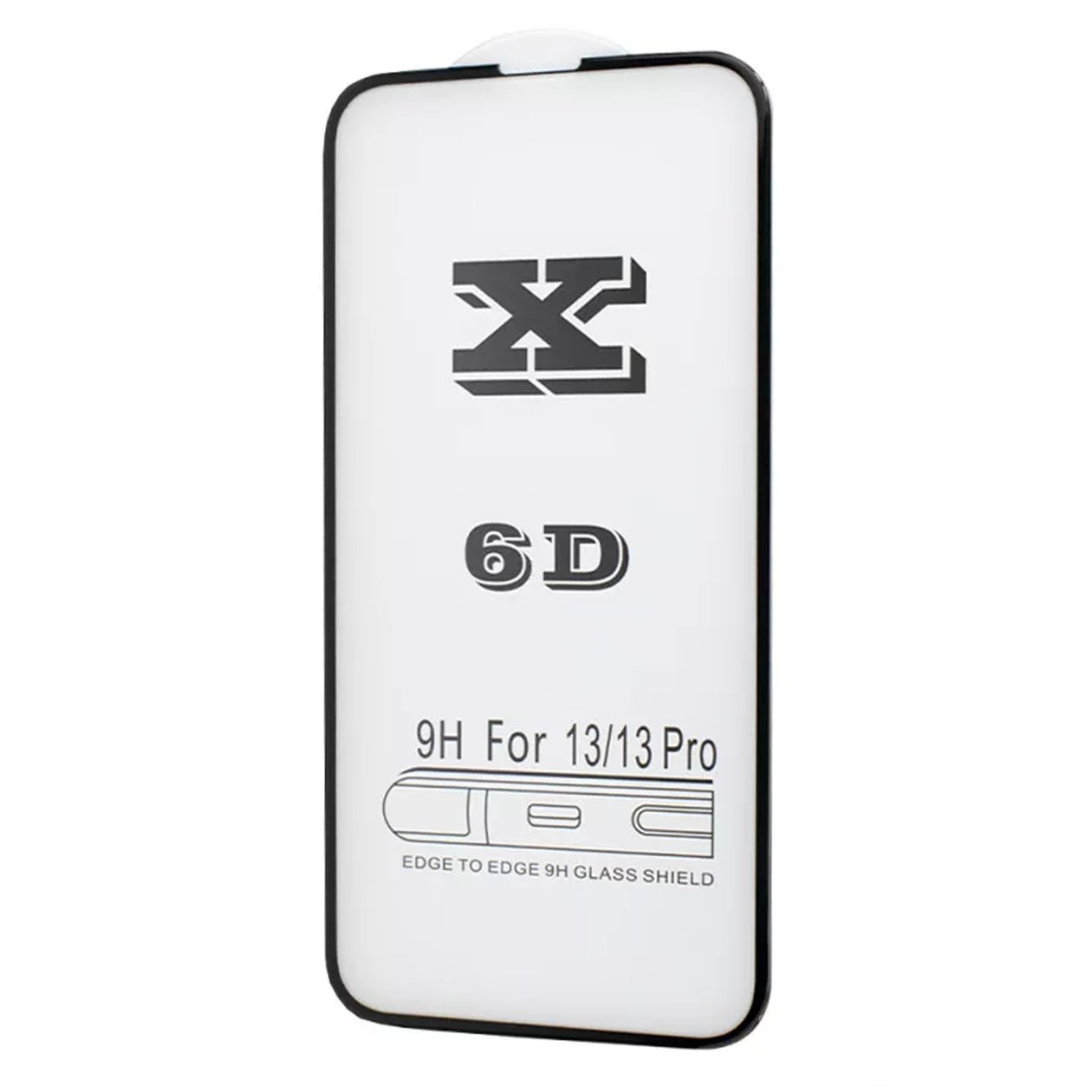 Защитное стекло 6D Full Glue iPhone 13/13 Pro