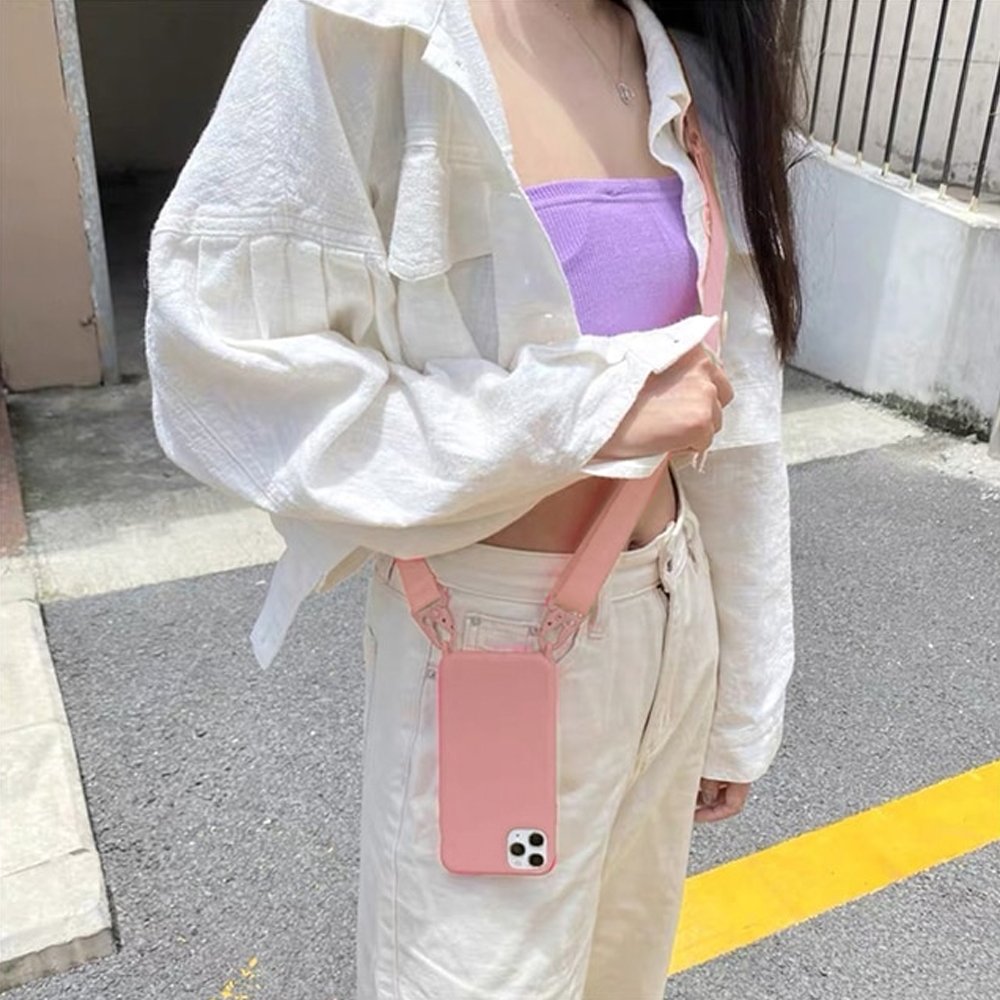 Strap Silicone Case iPhone 13