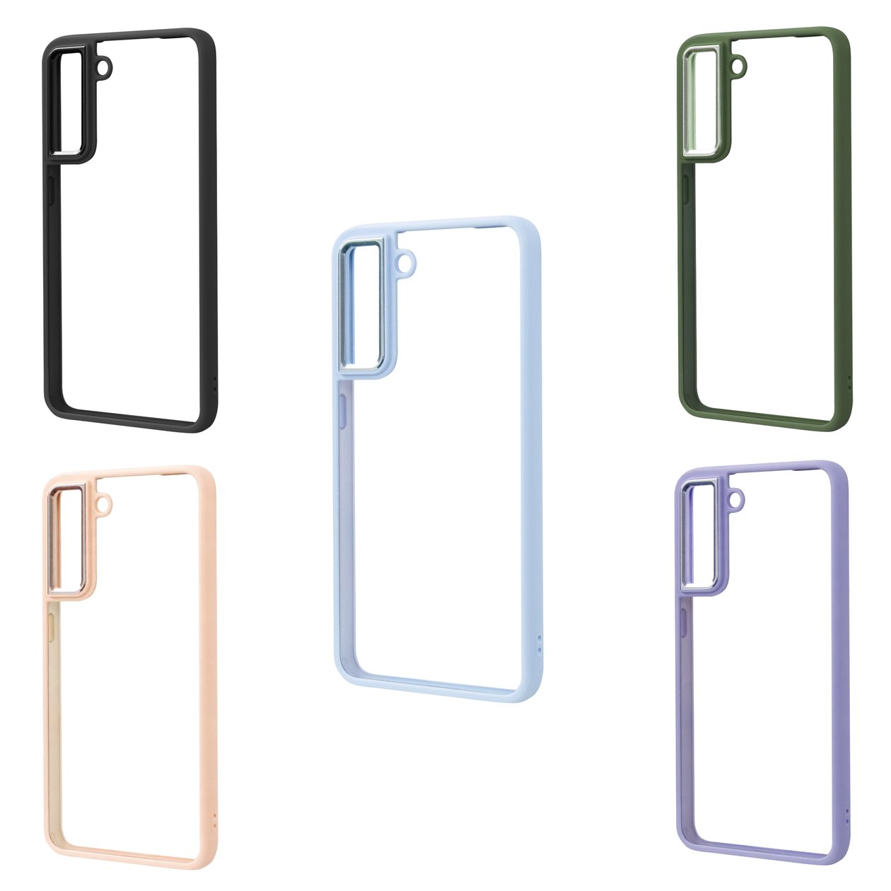 FIBRA Metallic Clear Case Samsung S21 FE