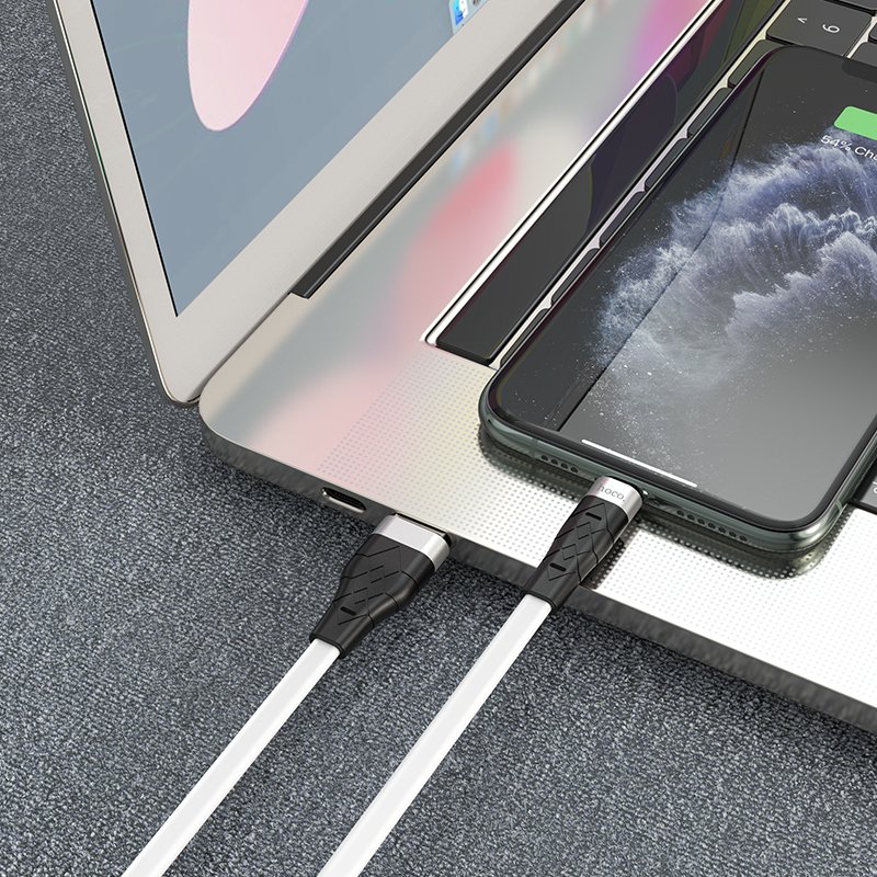 Кабель Hoco X53 Angel Silicone Lightning (1m)