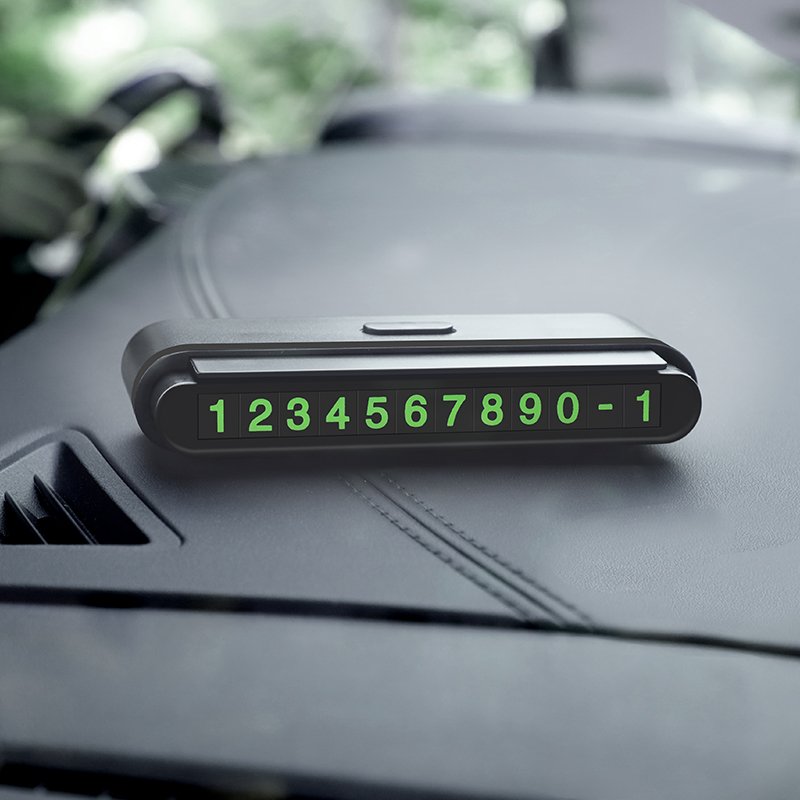 Автовизитка Hoco CPH19 One-click Hidden