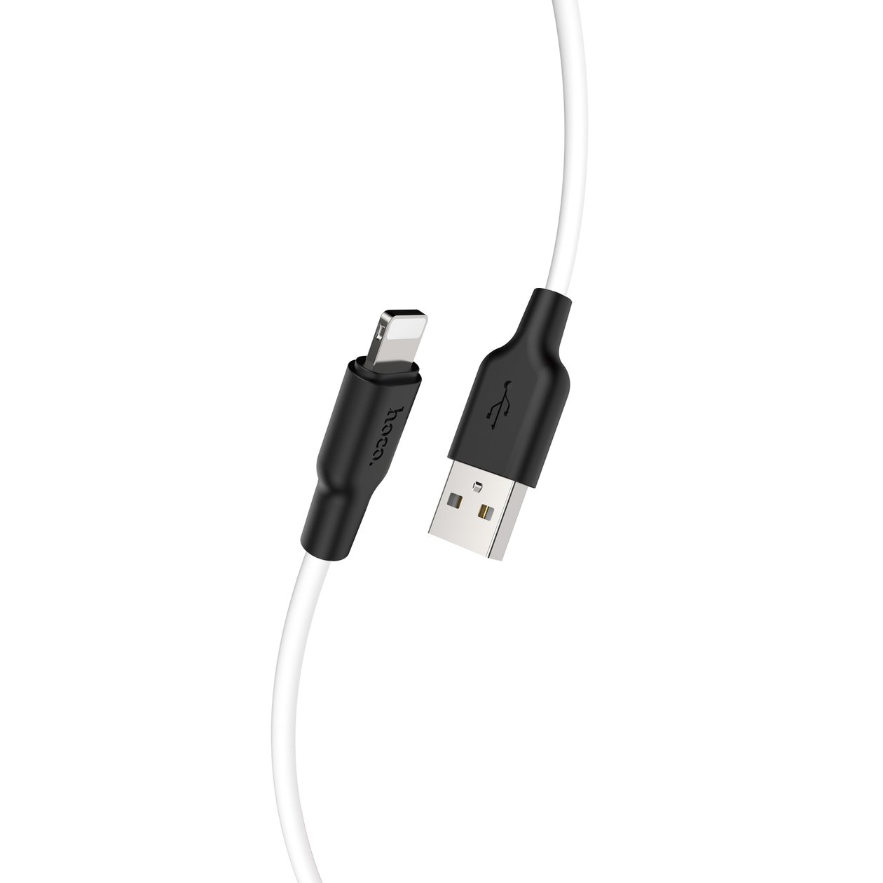Кабель Hoco X21 Plus Silicone Lightning (1m)