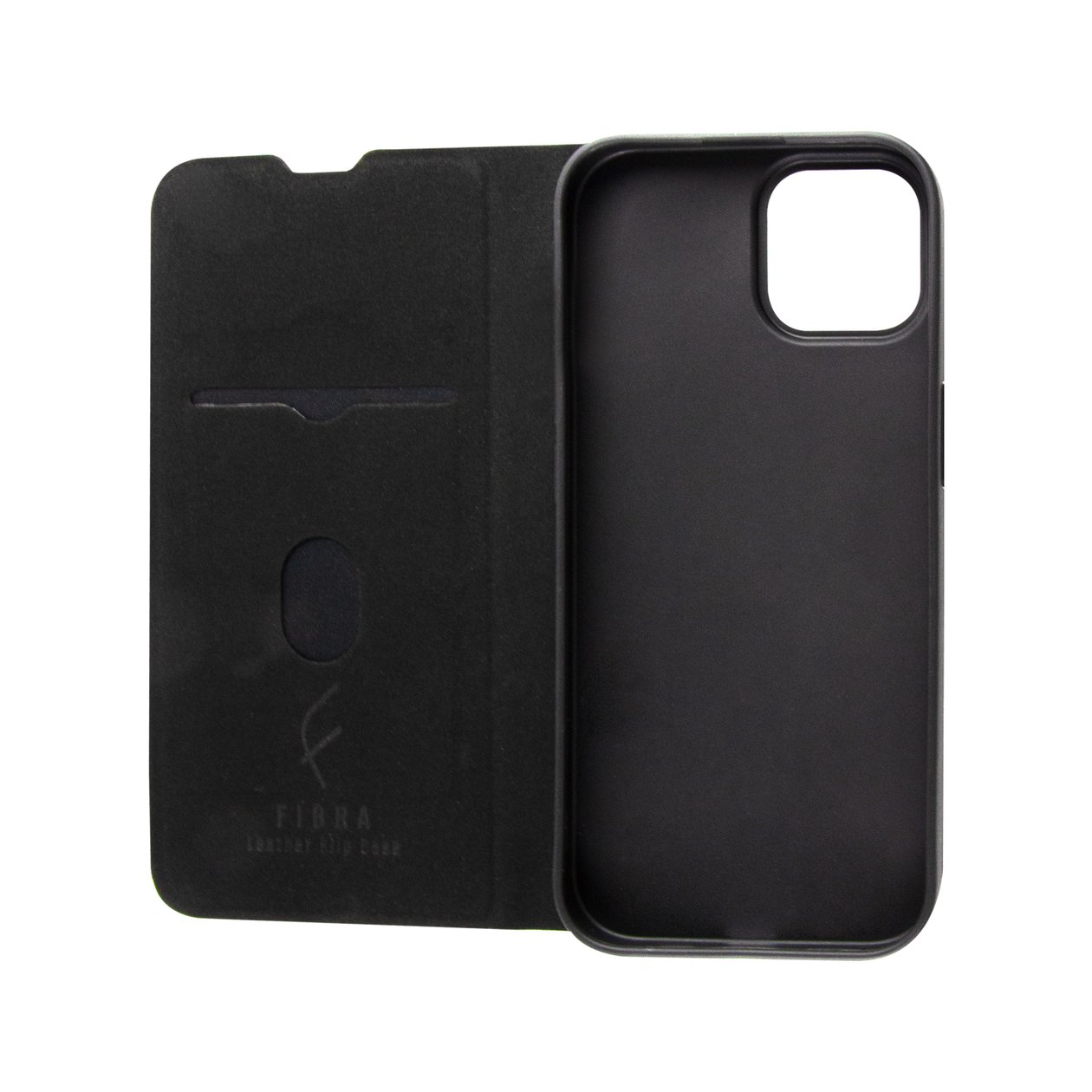 FIBRA Leather Flip case iPhone 15