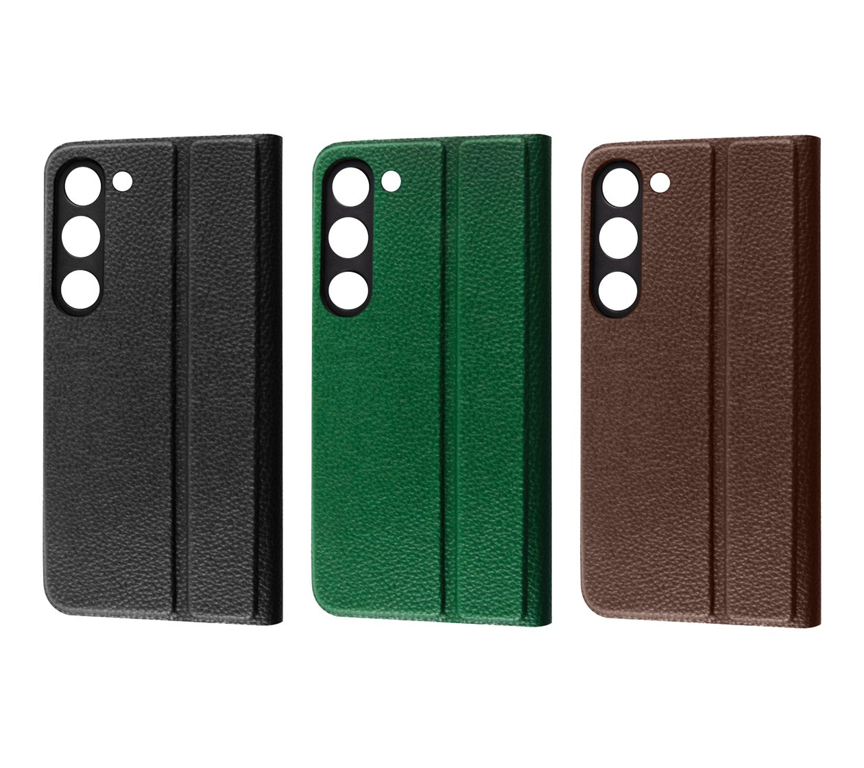 FIBRA Leather Flip case Samsung S23