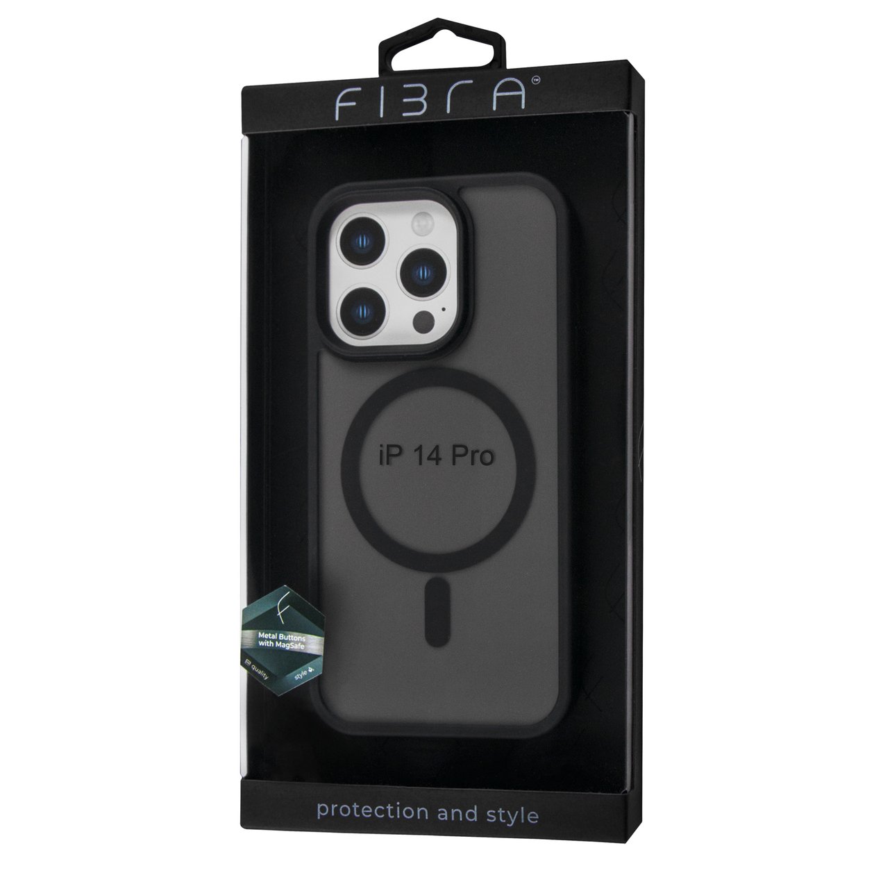 FIBRA Metal Buttons with MagSafe iPhone 15 Pro