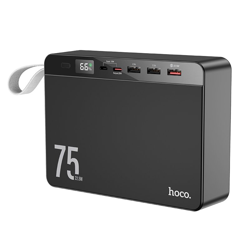 Power Bank Hoco J94 Overlord 22.5W fully compatible 75000mAh