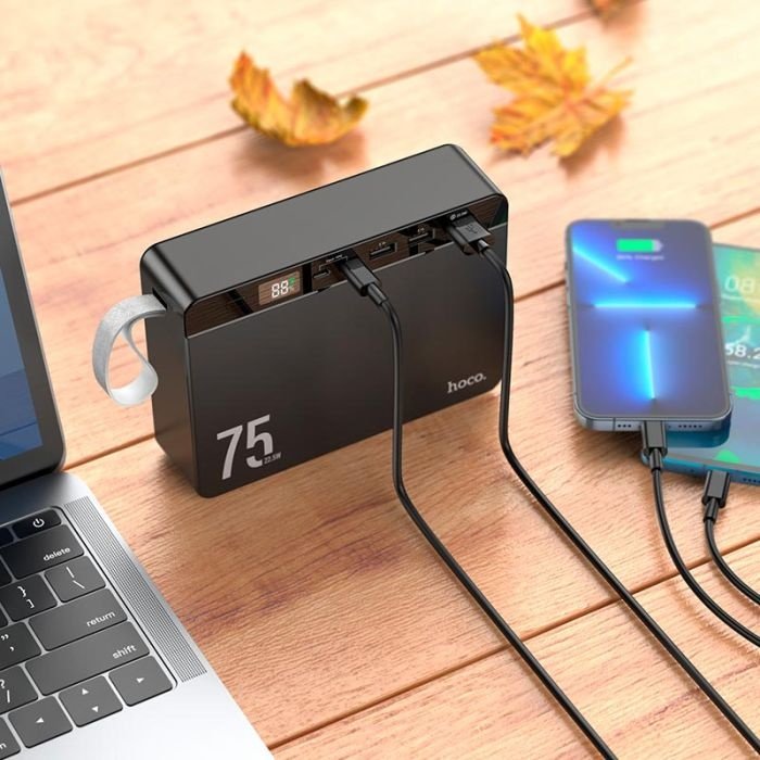 Power Bank Hoco J94 Overlord 22.5W fully compatible 75000mAh