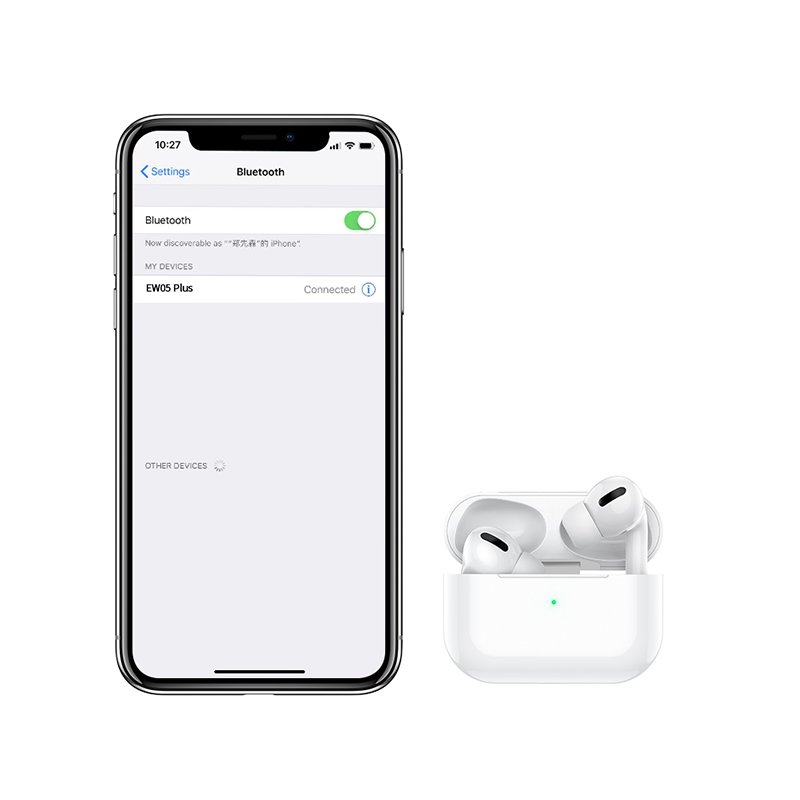 Беспроводные наушники Hoco EW05 Plus Active noise cancelling true wireless BT headset