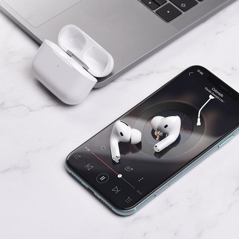 Беспроводные наушники Hoco EW05 Plus Active noise cancelling true wireless BT headset
