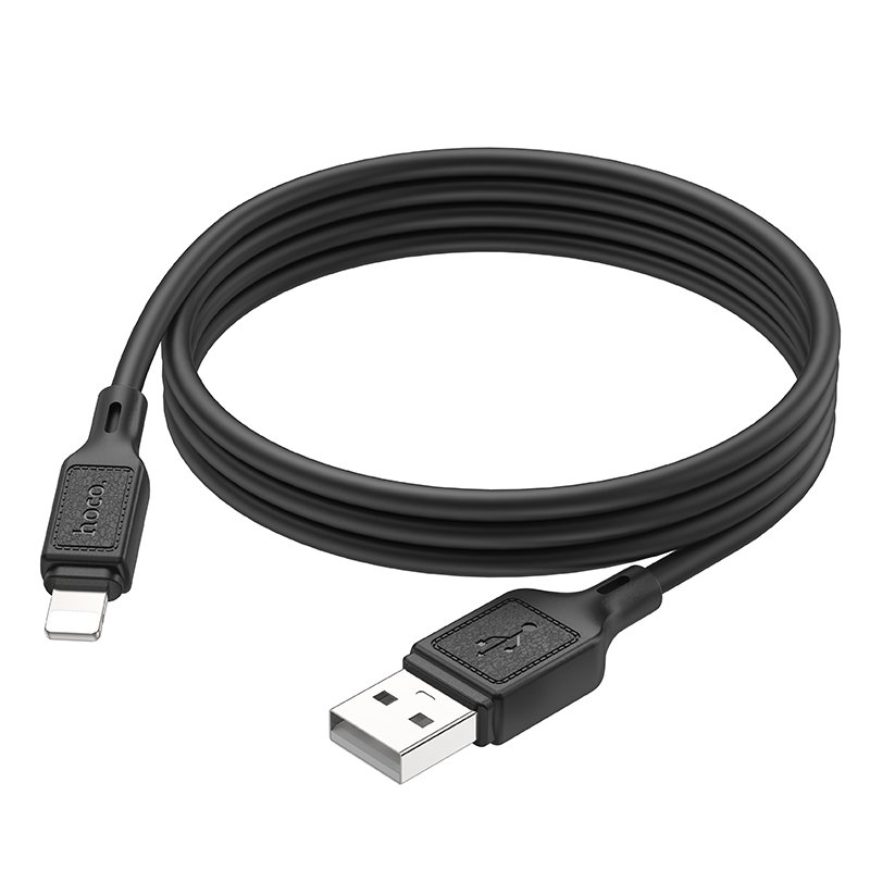 Кабель Hoco X90 Cool silicone charging data cable for iP
