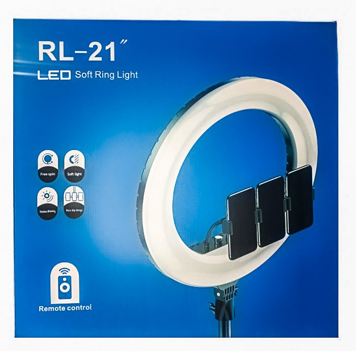 Кольцевая лампа LED Soft Ring Light RL-21 (с дефектом, потертость)
