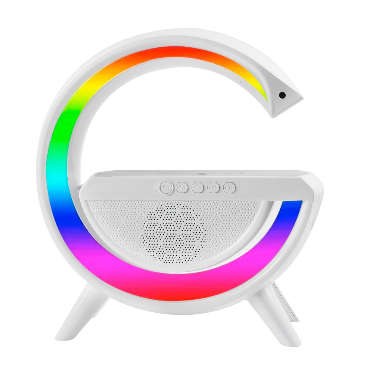 Колонка светильник с Bluetooth и беспроводной зарядкой BT2301
