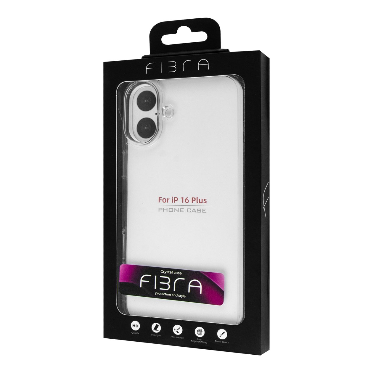 FIBRA Crystal Case iPhone 16 Plus