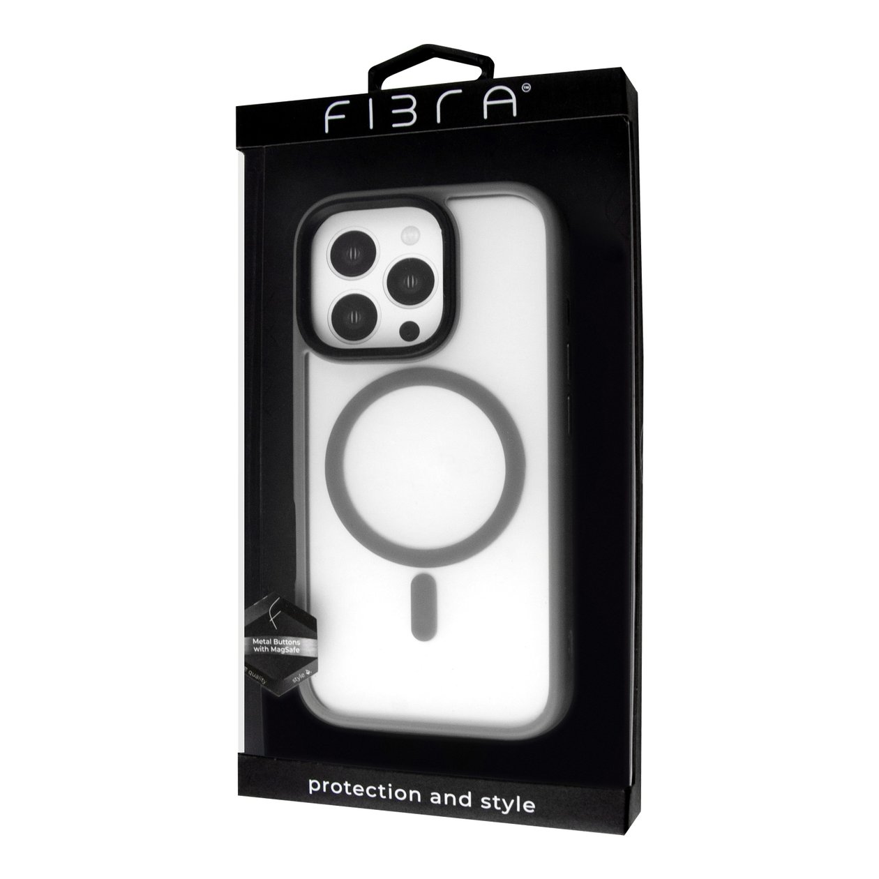 FIBRA Metal Buttons with MagSafe iPhone 16 Pro Max