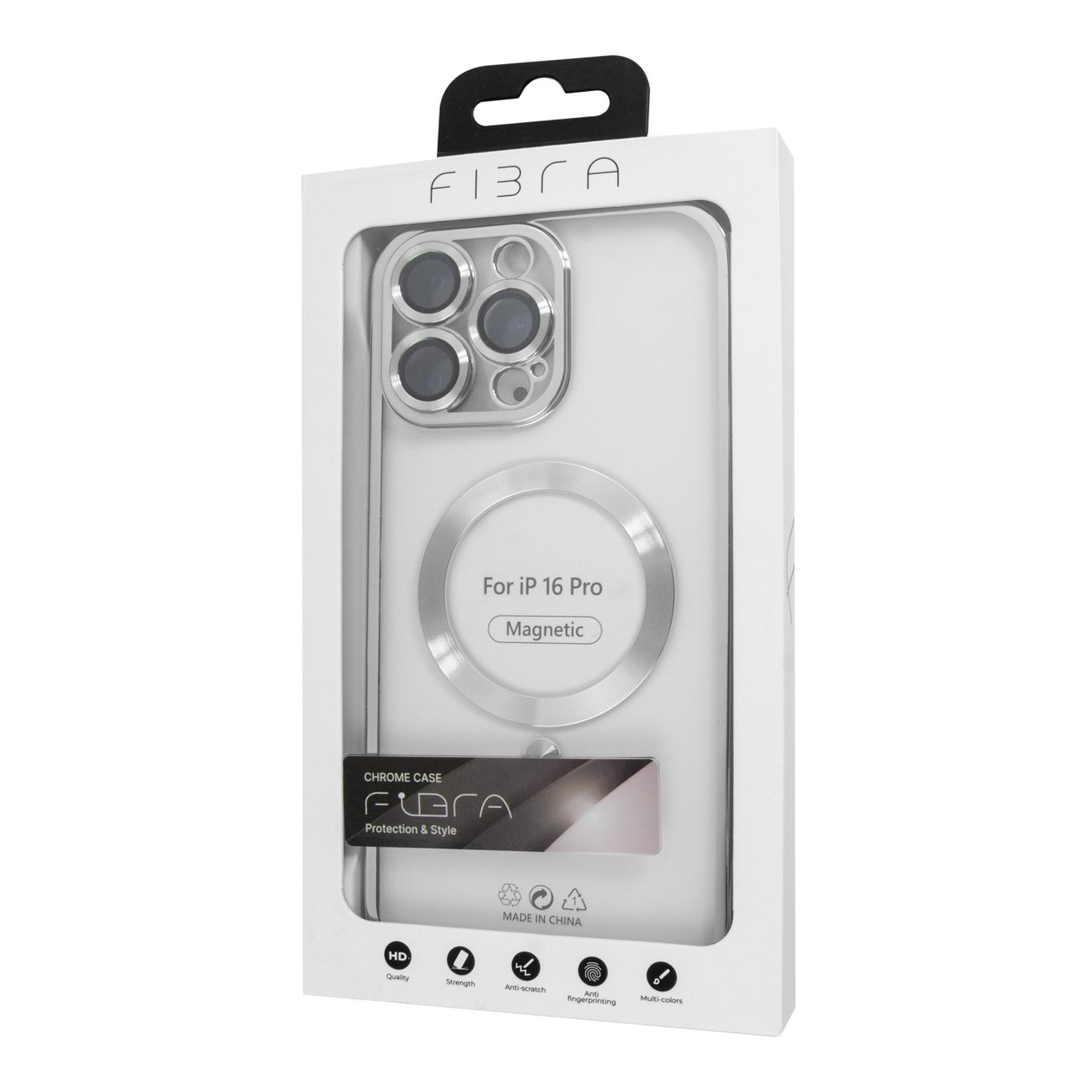 FIBRA Chrome MagSafe case iPhone 16 Pro