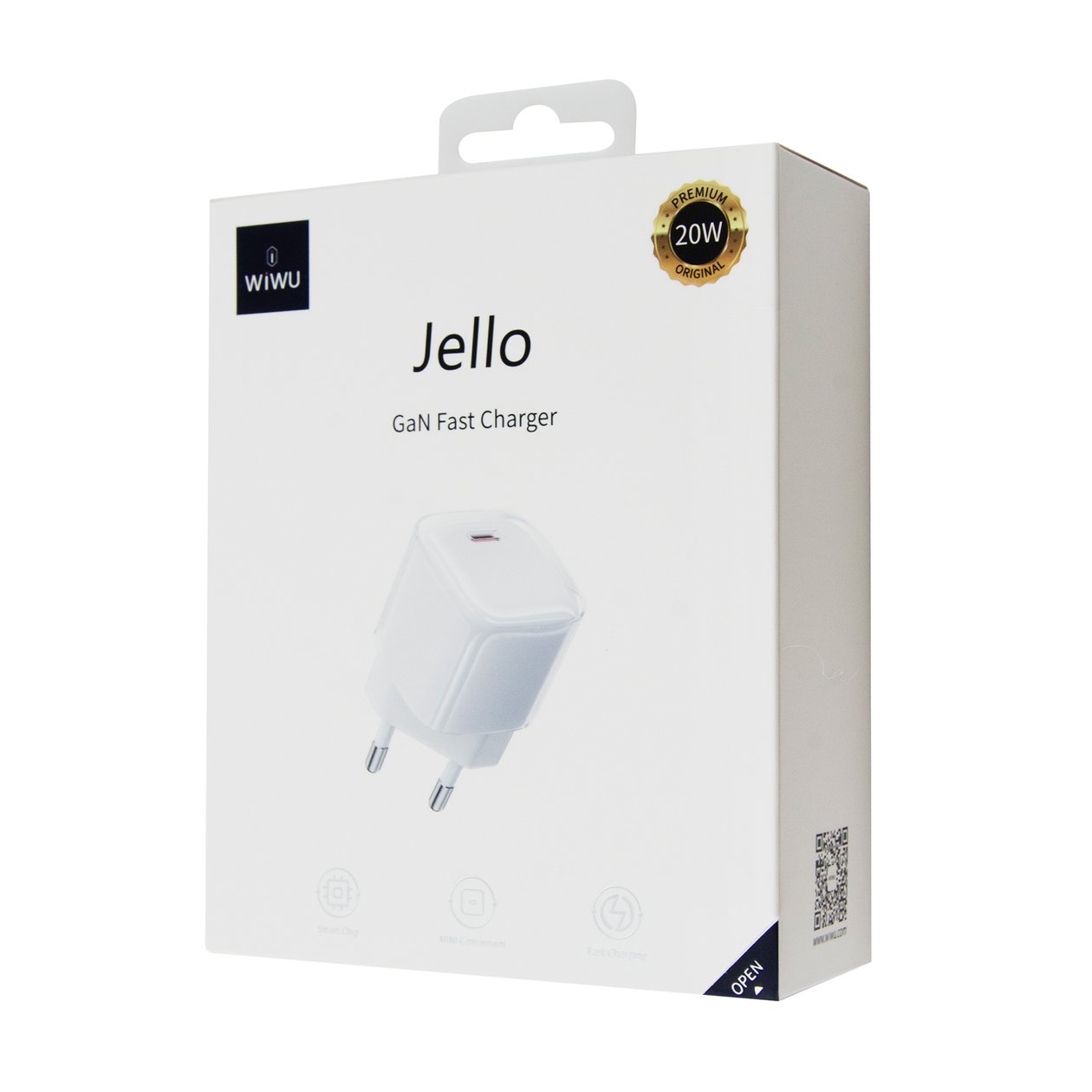 WIWU СЗУ Wi-U016 Jello 20W PD Gan Fast Charger