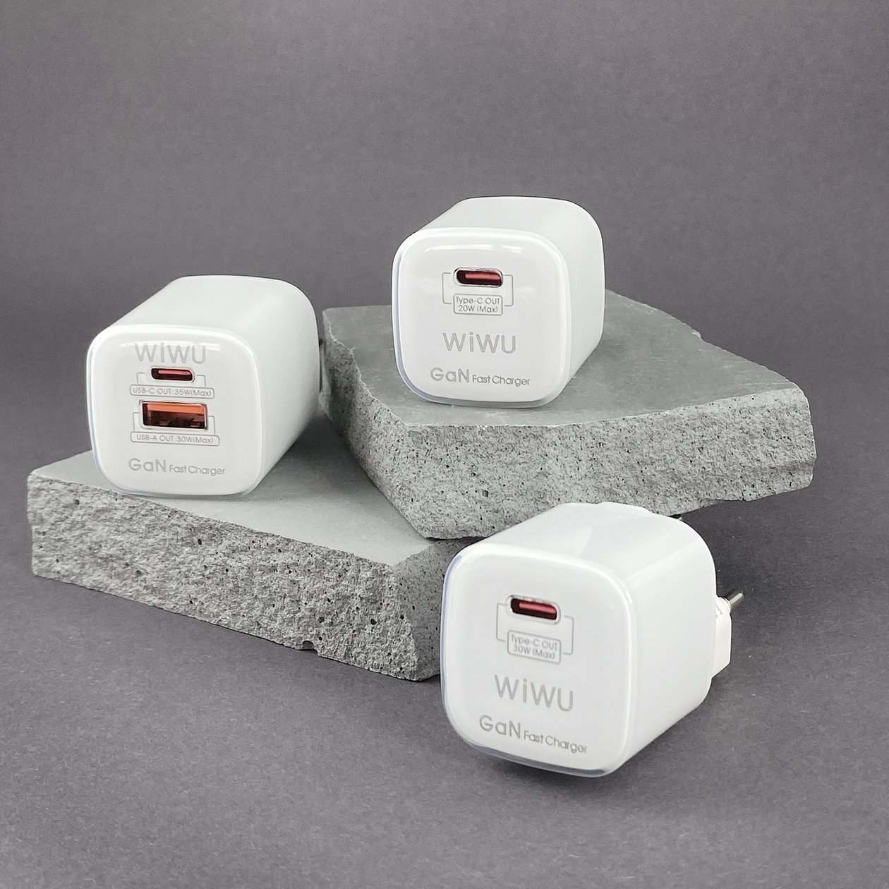 WIWU СЗУ Wi-U016 Jello 20W PD Gan Fast Charger