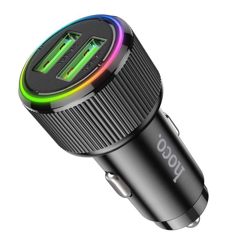 АЗУ Hoco NZ14 Guerrero 36W dual-port car charger