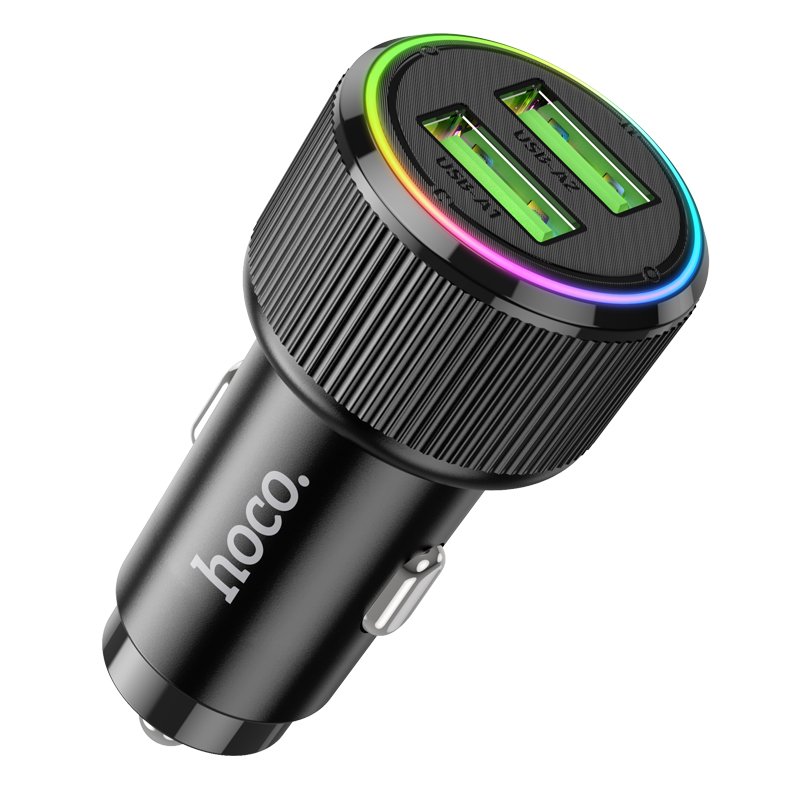 АЗУ Hoco NZ14 Guerrero 36W dual-port car charger