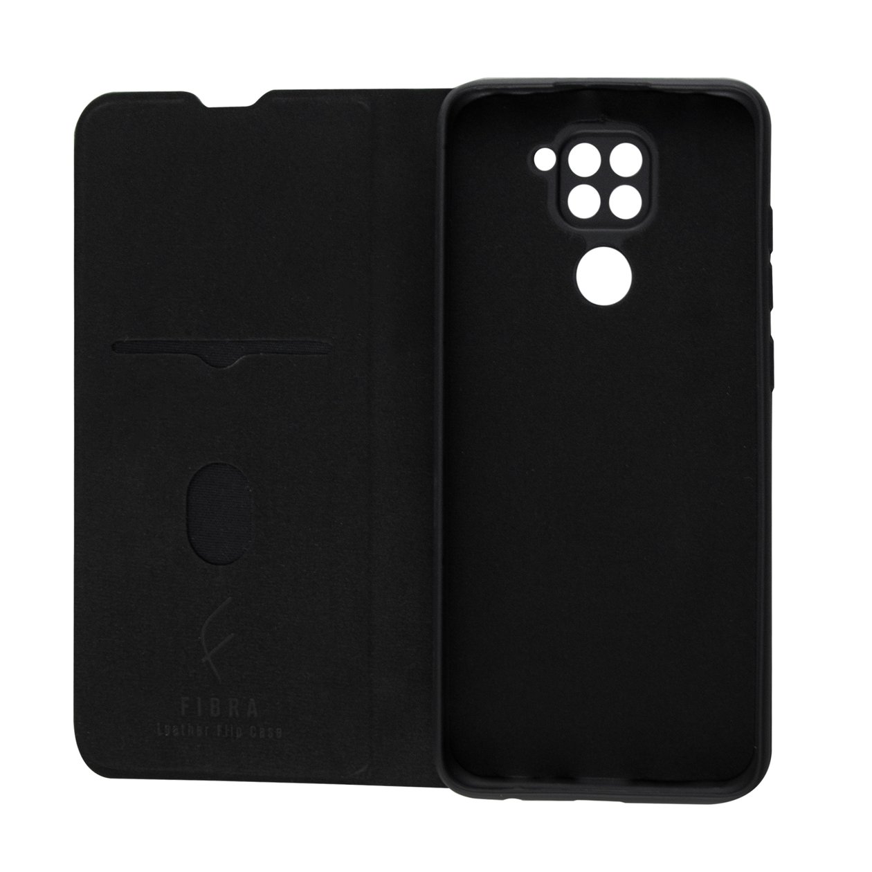 FIBRA Leather Flip case Xiaomi Redmi Note 9