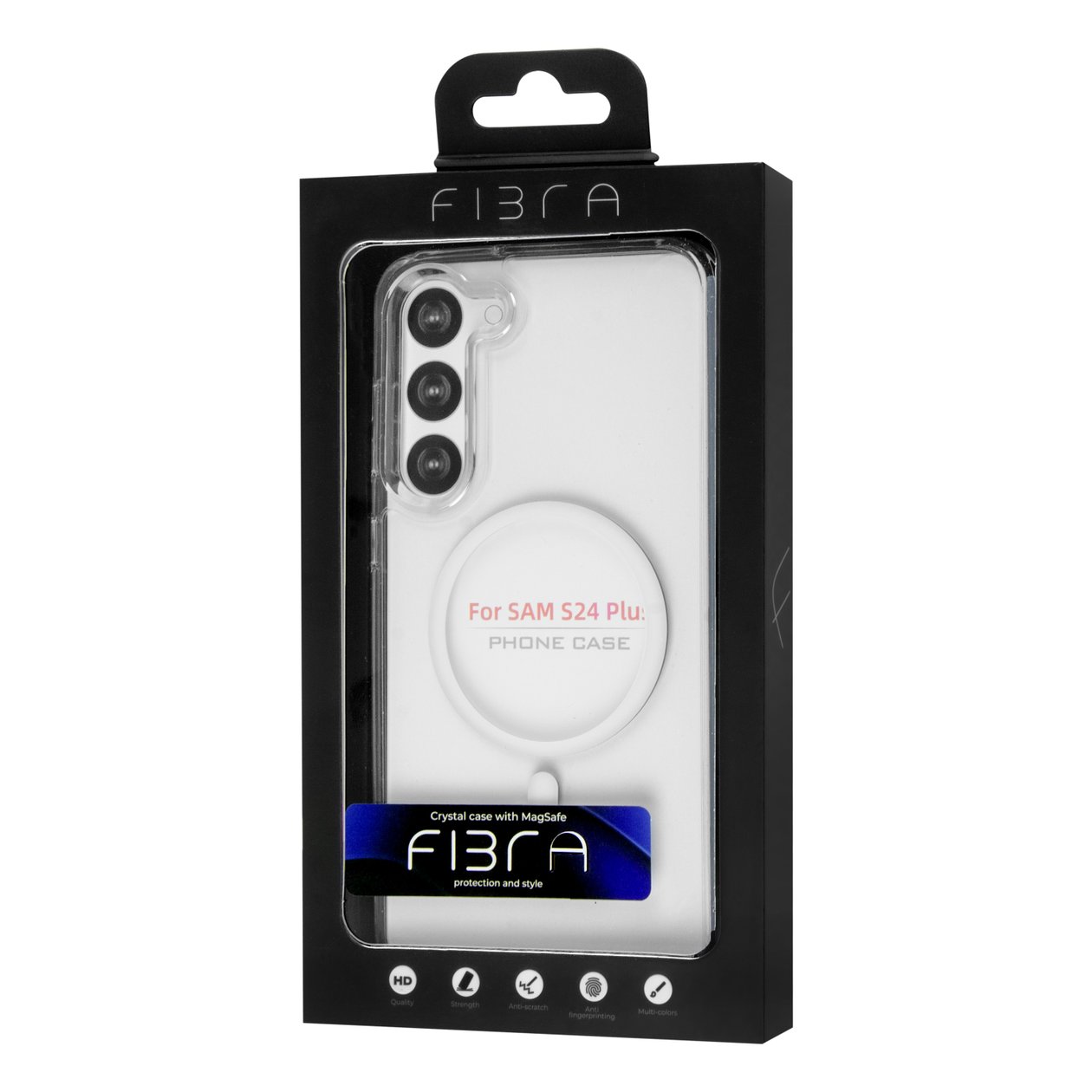 FIBRA Crystal Case with MagSafe Samsung S24 Plus