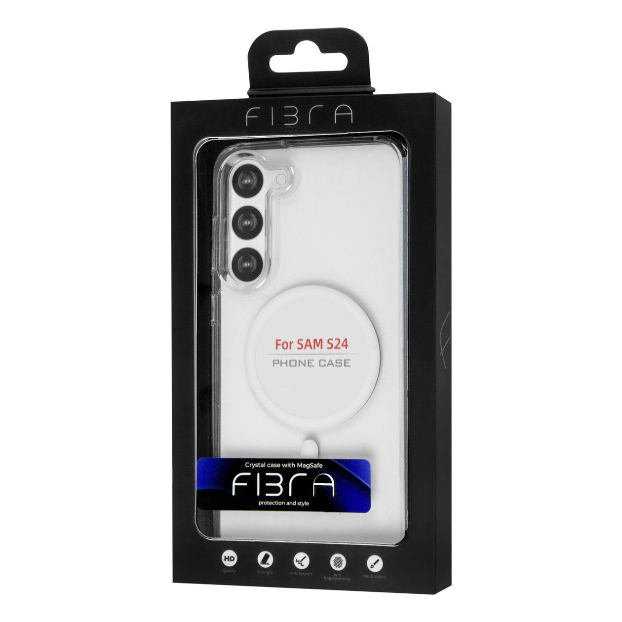 FIBRA Crystal Case with MagSafe Samsung S24
