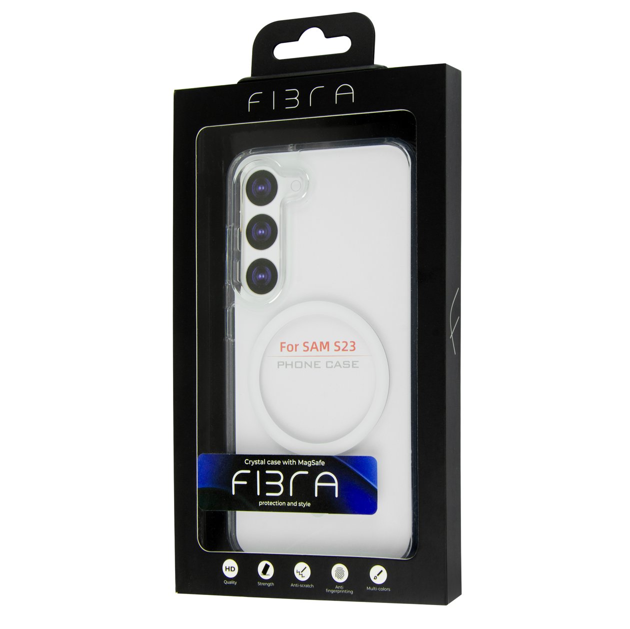 FIBRA Crystal Case with MagSafe Samsung S23