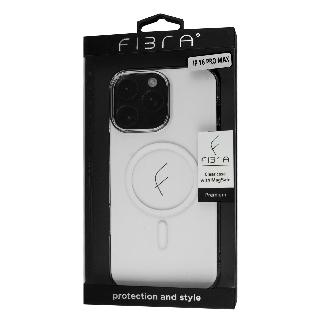 FIBRA Clear Сase with MagSafe iPhone 16 Pro Max