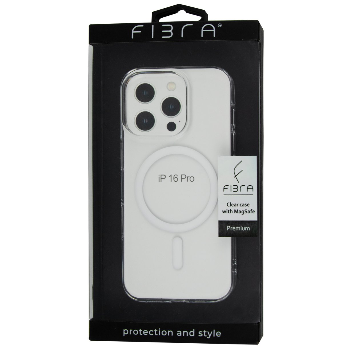 FIBRA Clear Сase with MagSafe iPhone 16 Pro