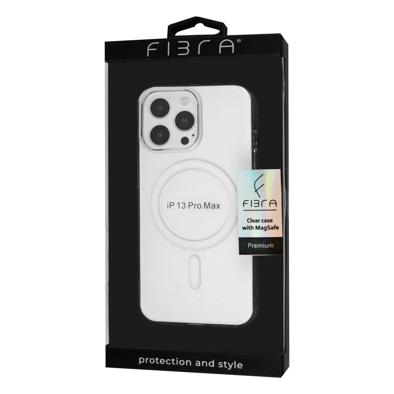 FIBRA Clear Сase with MagSafe iPhone 13 Pro Max