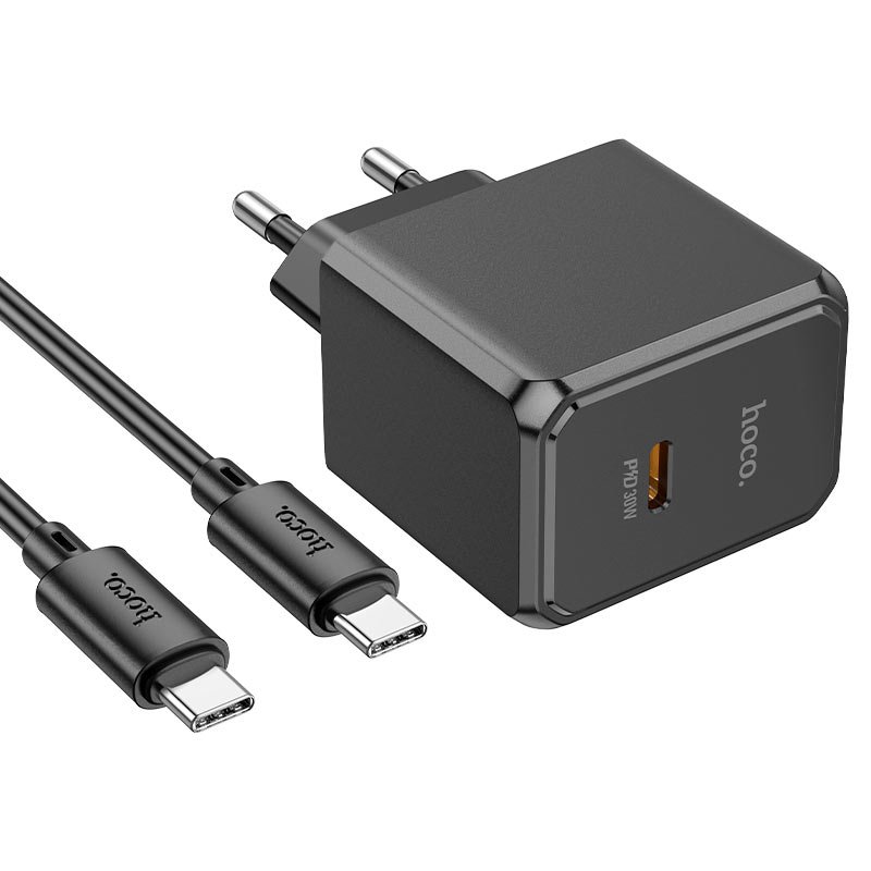 СЗУ Hoco CS15A Ocean single port PD30W charger set(Type-C to Type-C)
