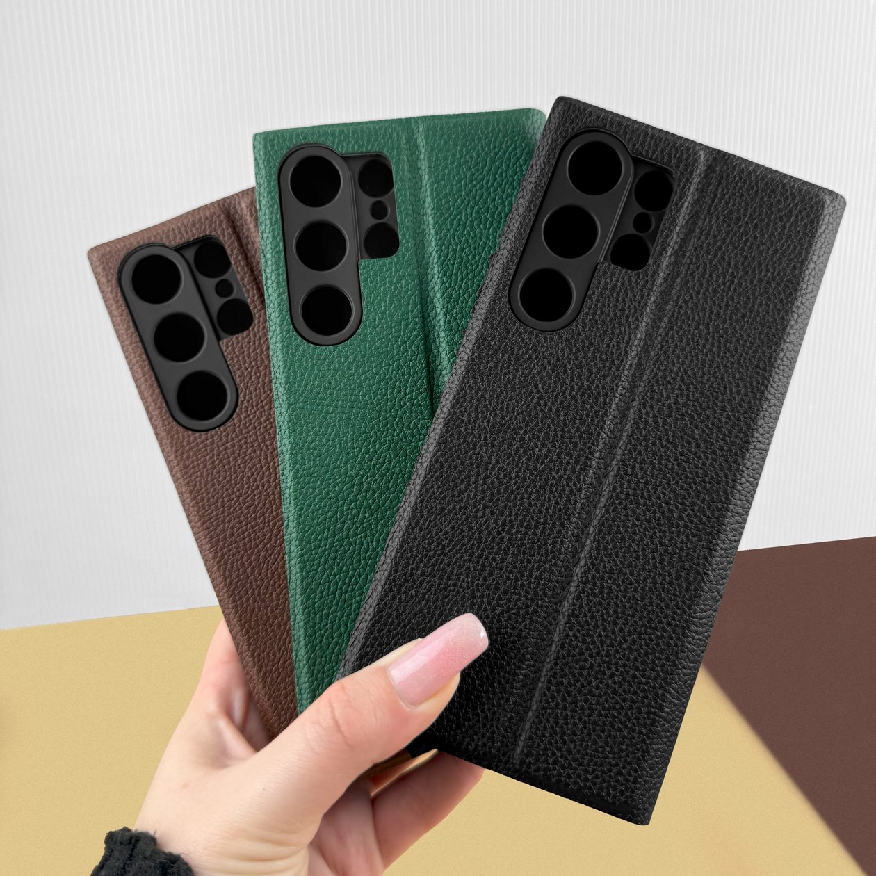 FIBRA Leather Flip case Xiaomi Redmi Note 14 Pro (4G)