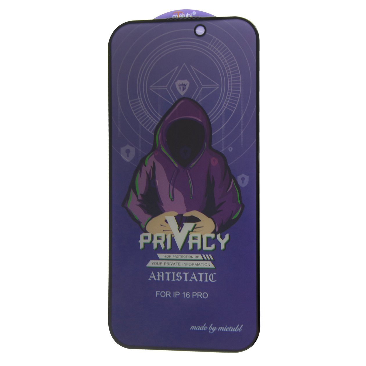 Защитное стекло MIETUBL Privacy iPhone 15/16
