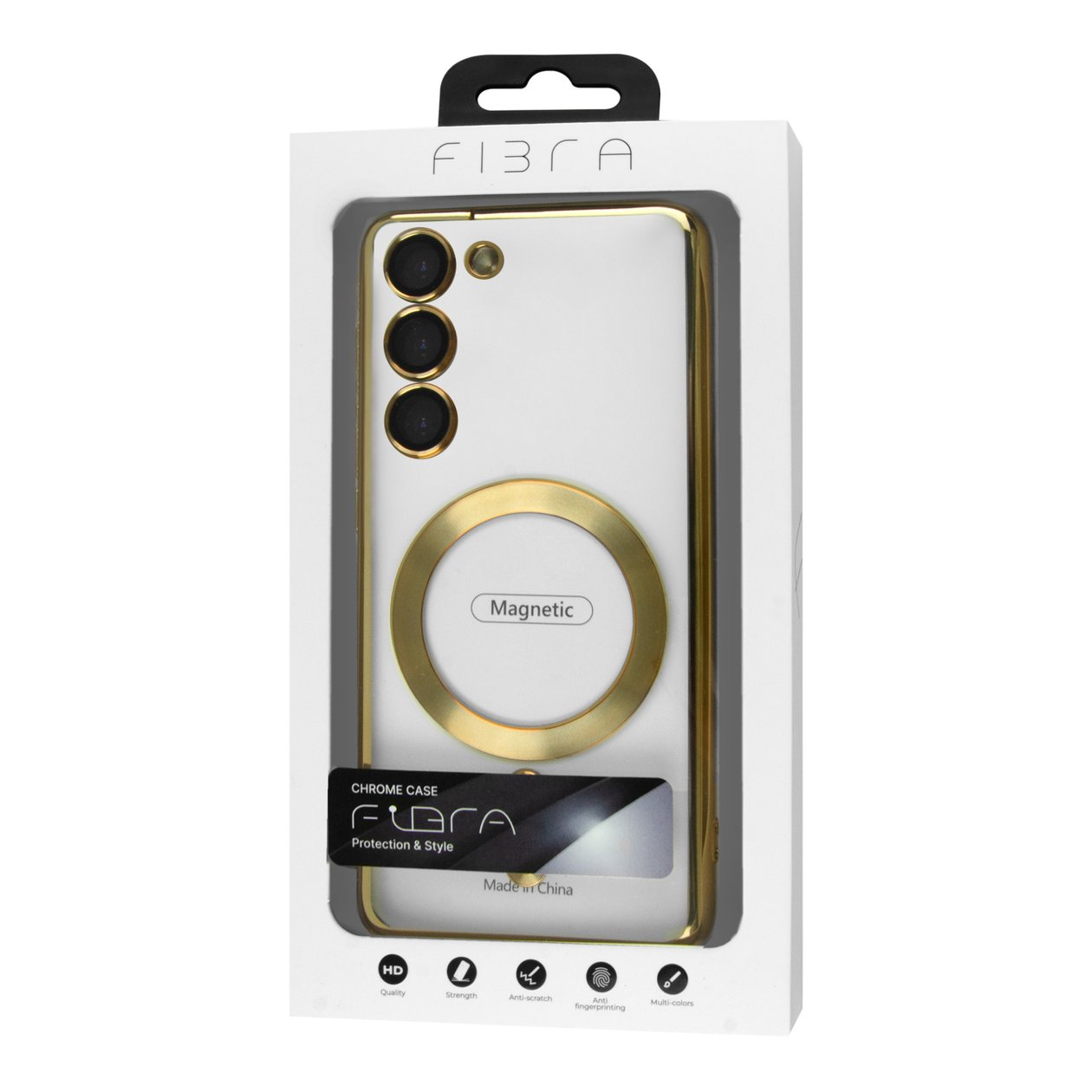 FIBRA Chrome MagSafe case Samsung S25 / S24