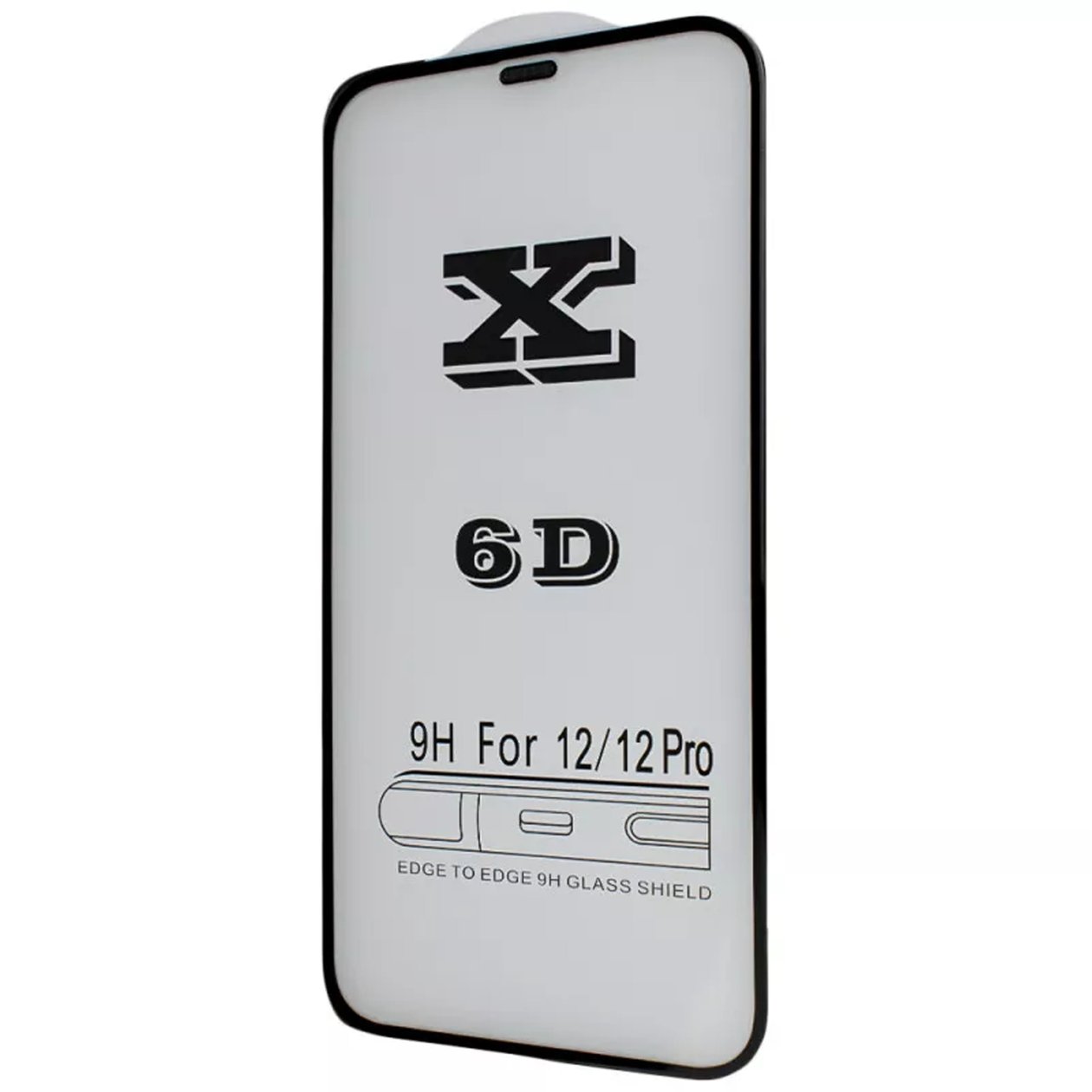 Защитное стекло 6D Full Glue iPhone 12/12 Pro