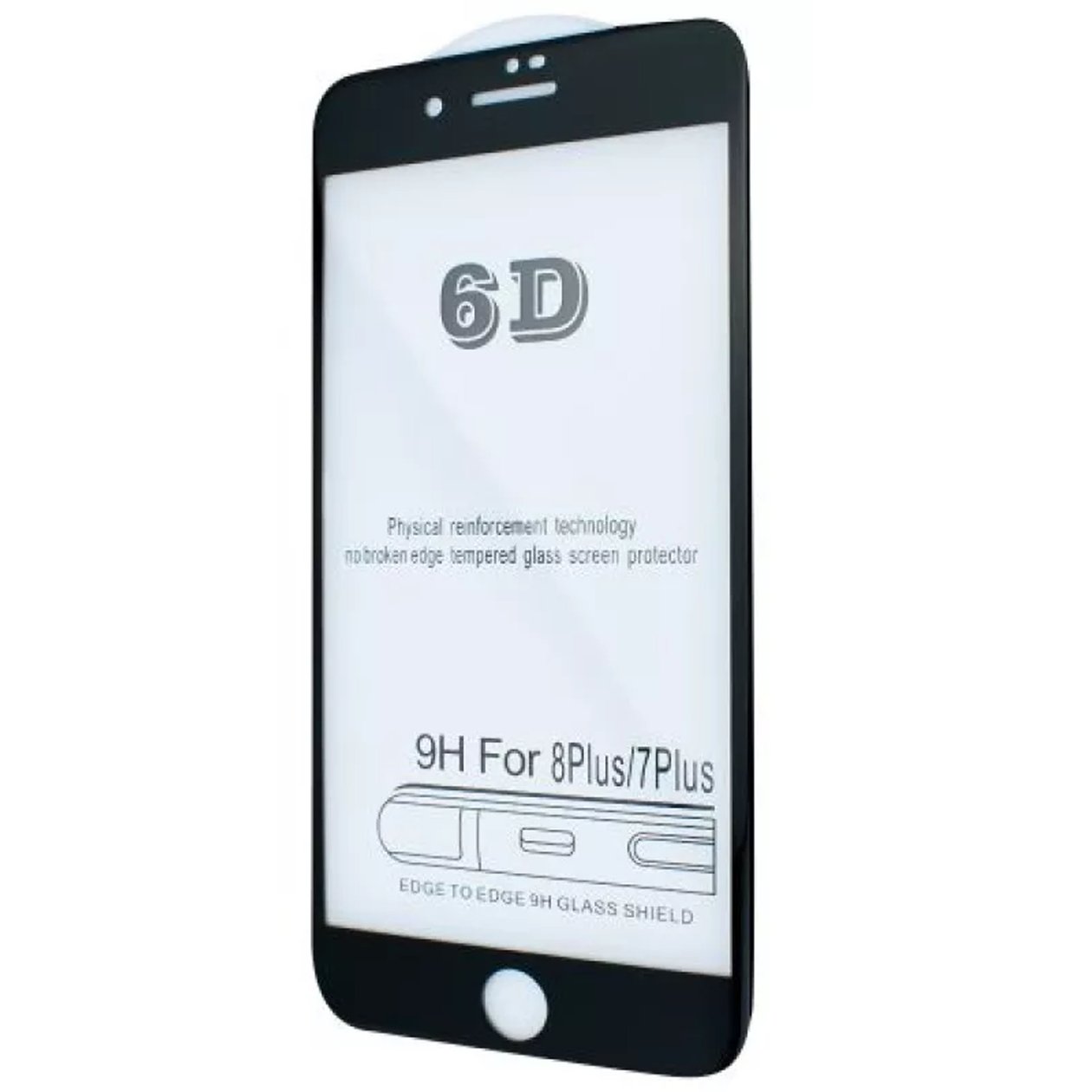 Защитное стекло 6D Full Glue iPhone 7/8 Plus