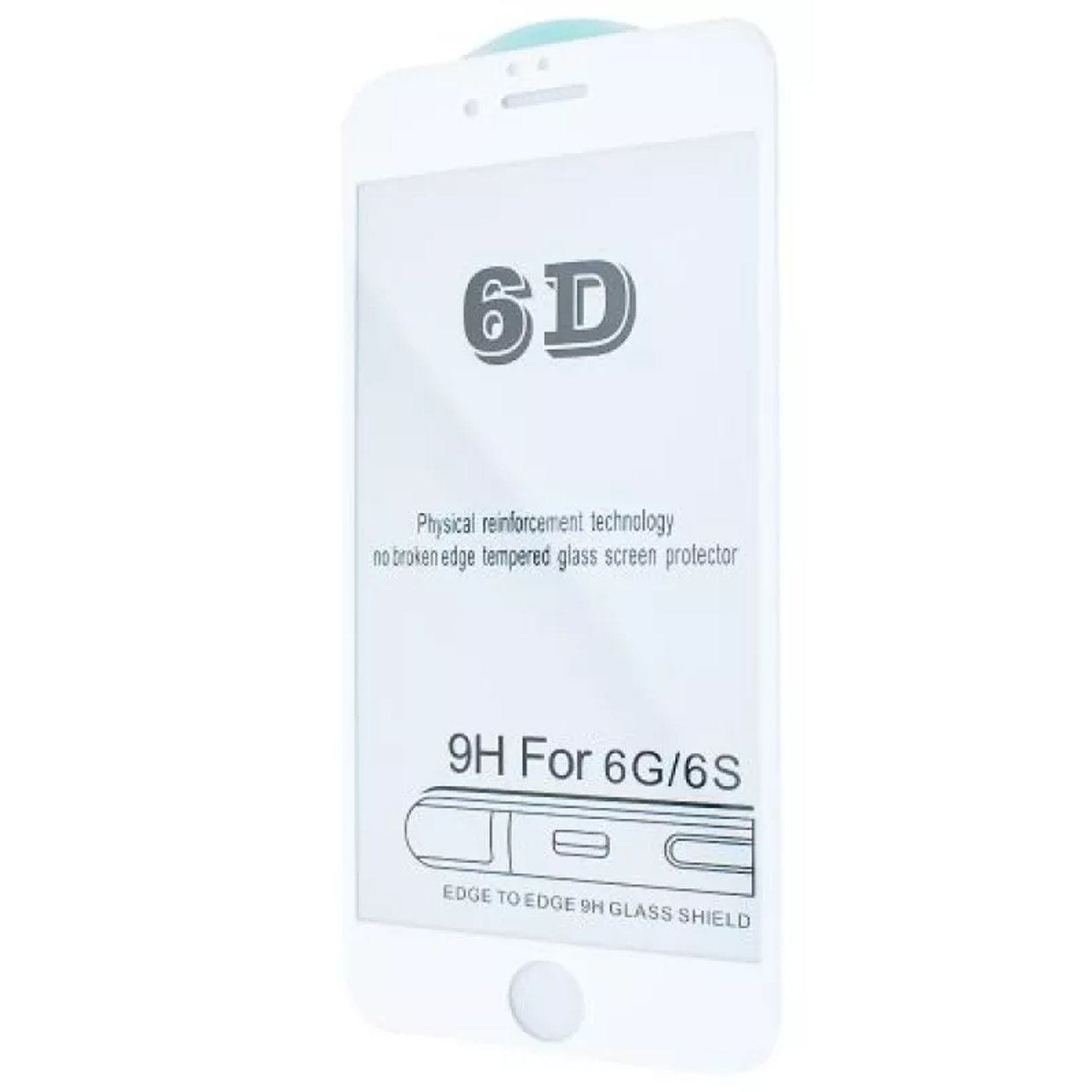 Защитное стекло 6D Full Glue iPhone 6
