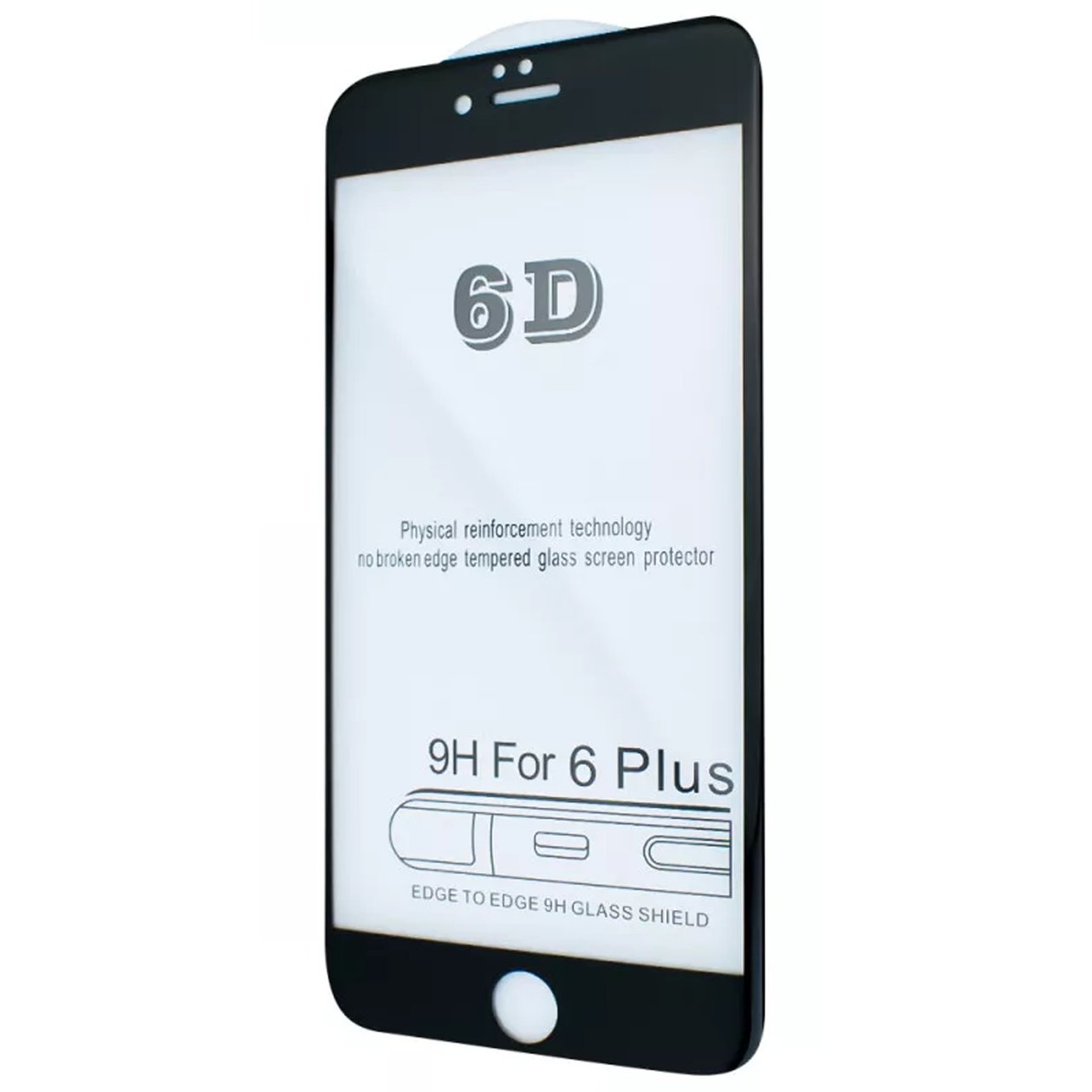 Защитное стекло 6D Full Glue iPhone 6 Plus