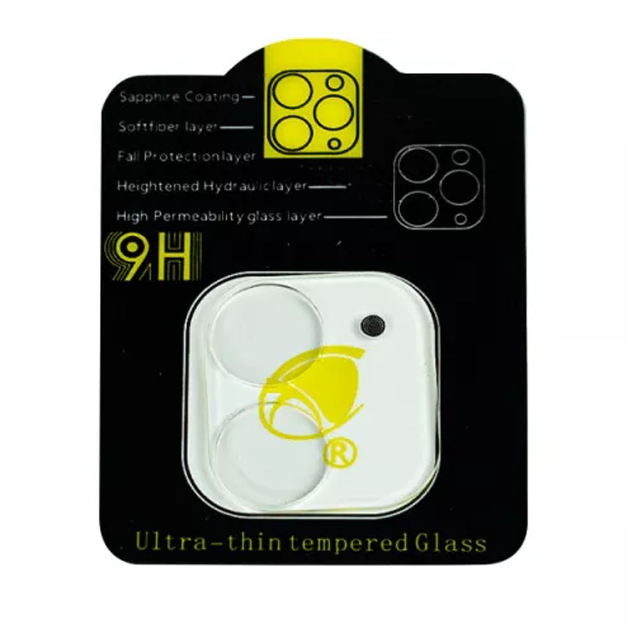 Защитное стекло 3D Camera Lens glass iPhone 11