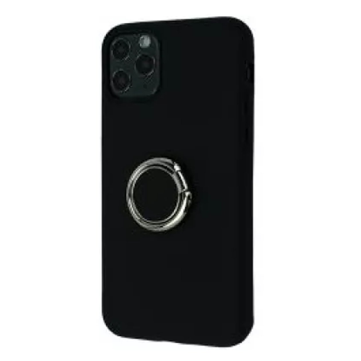 Silicone Cover With Ring Iphone 11 Pro Max