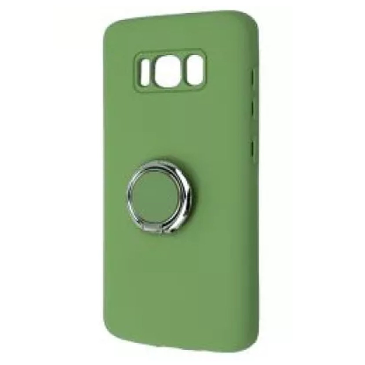 Silicone Cover With Ring Samsung S8