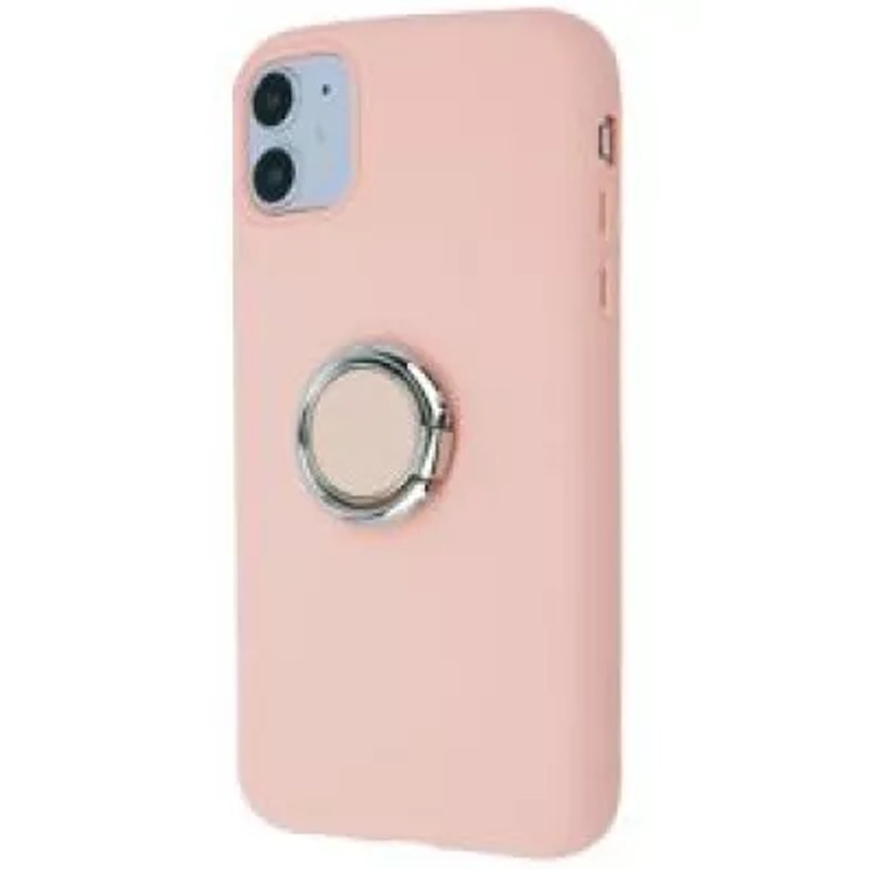 Silicone Cover With Ring Iphone 11