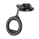 Автодержатель Hoco H77 View folding magnetic ring (center console)