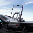 Автодержатель Hoco H77 View folding magnetic ring (center console)