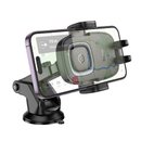 Автодержатель Hoco HW32 Crown push-type wireless (center console)